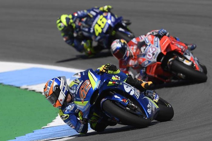 Alex Rins bikin kejutan dengan kondisi tidak terlalu fit bisa podium kedua MotoGP Belanda