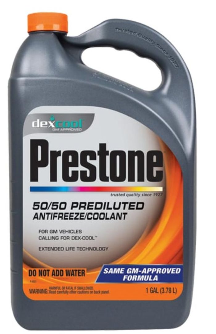 Dex-Cool Prestone dengan Extended Life Technology, diklaim bisa sampai 150.000 kilometer.