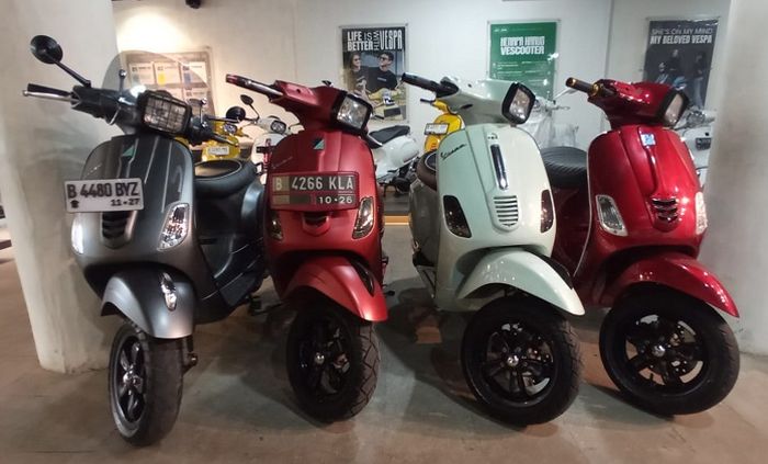 Vespa matik seken.