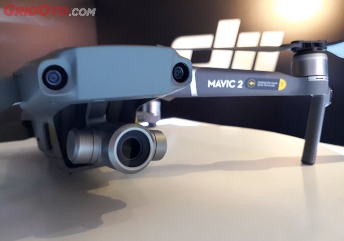 Penampakan kamera drone DJI Mavic 2 Zoom dari dekat