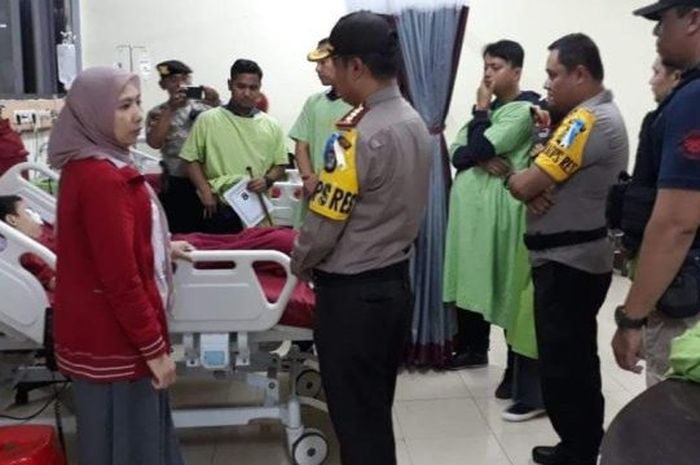 Raffa korban pelemparan konblok di Depaok dirawat di RS Polri Kramatjati