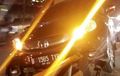 Honda Mobilio Tertusuk Besi Pembatas Flyover, Polisi Sebut Tak Ada Kecelakaan