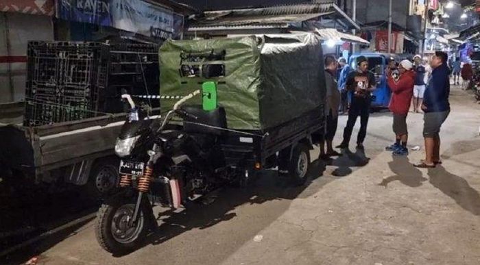 Pemudik asal Ancol, Jakarta Utara mudik lebaran ke Pemalang, Jawa Tengah naik Viar roda tiga
