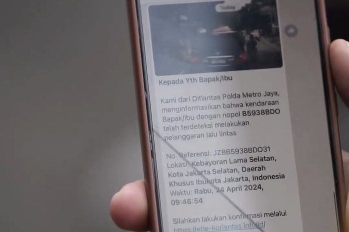Polisi Kenalkan Aplikasi Cakra Presisi, Notif Tilang Langsung Masuk Whatsapp