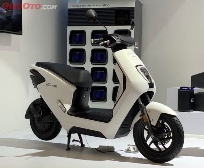 Motor listrik Honda EM1 e: ditampilkan di IIMS 2023.