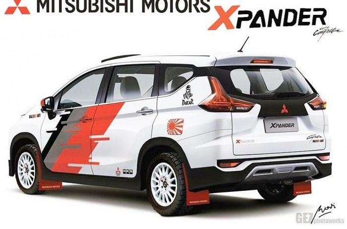 Mitsubishi Xpander ala Mobil Rally