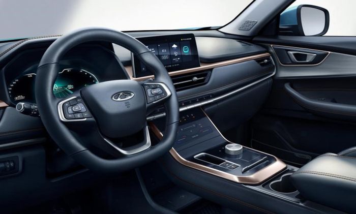 Interior Chery Tiggo e.