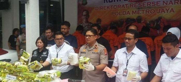 Barang bukti narkoba