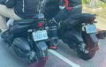 Motor Baru Pakai Mesin NMAX Kena Jepret, Lubang Bensin di Bawah Setang