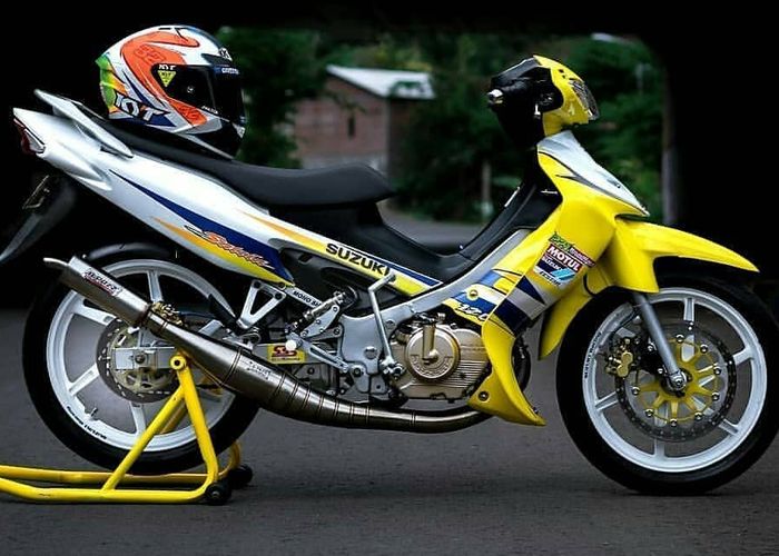Lagi Naik Daun, Harga Suzuki Satria 2-tak Bekas Kian Melambung - GridOto.com