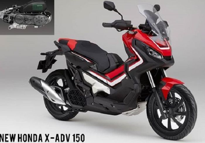 AHM akan luncurkan motor matic baru, X-ADV 150?