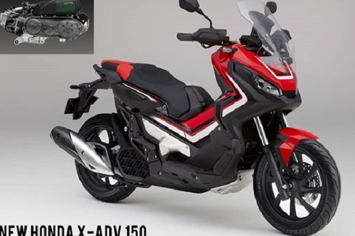 AHM akan luncurkan motor matic baru, X-ADV 150?