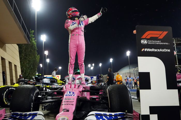 Menang balapan F1 Sakhir 2020, Sergio Perez pecahkan rekor di F1