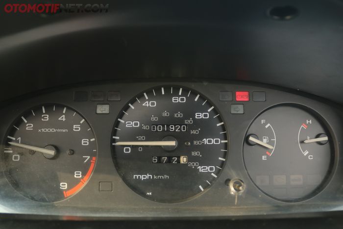 Speedometer Civic Estilo versi UK, langka nih!