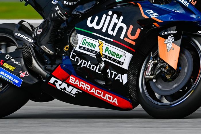 Selain jadi sponsor baru, CryptoData juga ikut jadi pemilik tim RNF di MotoGP 2023 