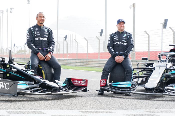 Tim Mercedes berjuang sepanjang tes pramusim F1 2021 Bahrain, tetapi banyak yang memperkirakan tim ini menyembunyikan kekuatannya