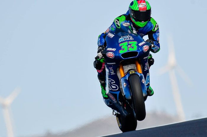 Enea Bastianini jadi juara Moto2 2020
