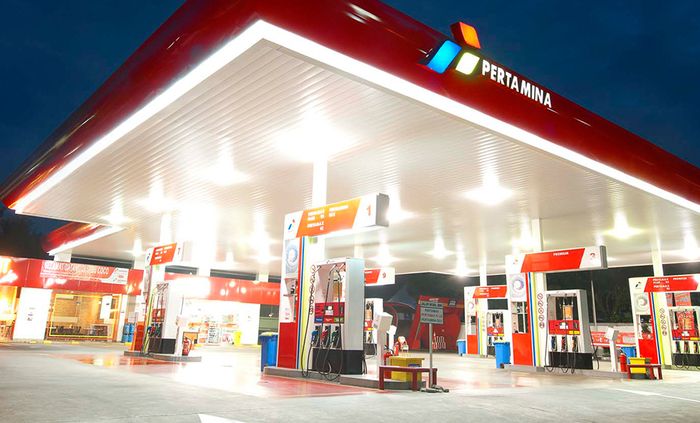 Ilustrasi SPBU Pertamina