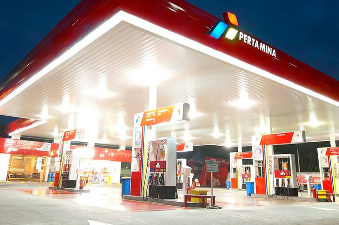 Ilustrasi SPBU Pertamina