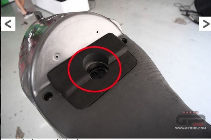 Posisi tutup tangki versi 2018