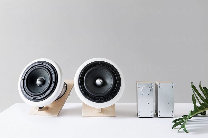 ILUSTRASI. Speaker Home Audio