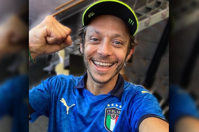 Valentino Rossi berikan ucapan selamat kepada Italia yang berhasil menjadi juara Euro 2020 usai mengalahkan Inggris