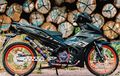 Modifikasi Sangar Yamaha MX King 150 Sudah Pakai Sistem Dry Clutch