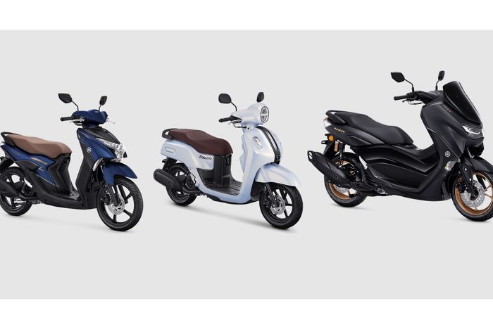 Beberapa motor matic Yamaha