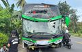 Bodi Depan dan Belakang Tiga Bus Pariwisata Remuk, Biang Keladi Menghilang