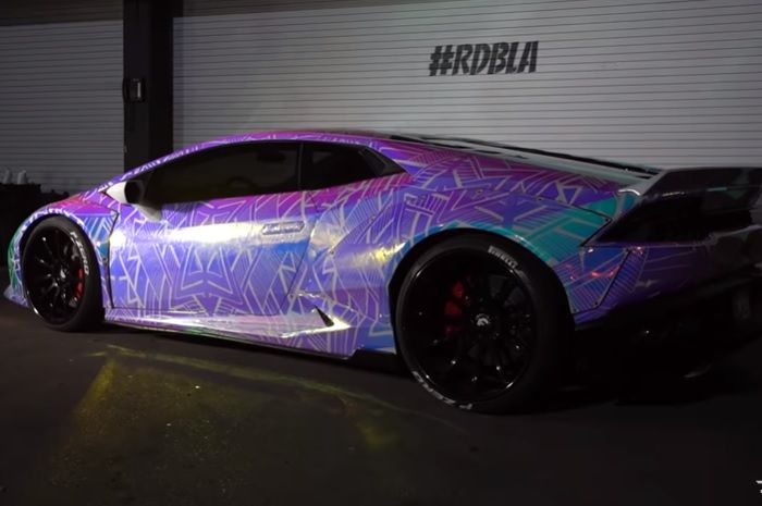 Modifikasi Lamborghini Huracan milik Chris Brown