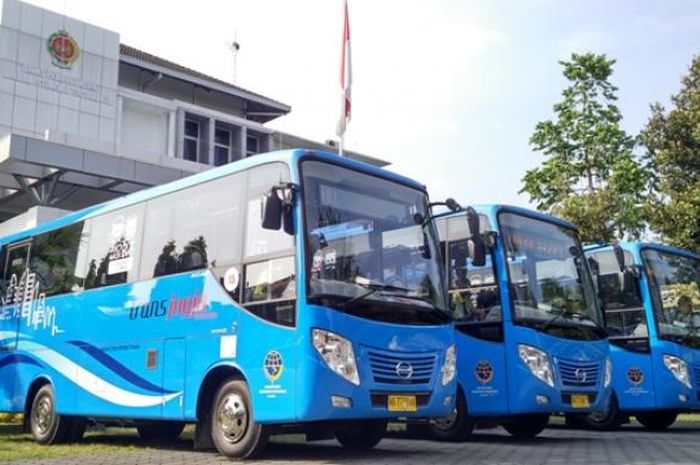 Ilustrasi armada bus