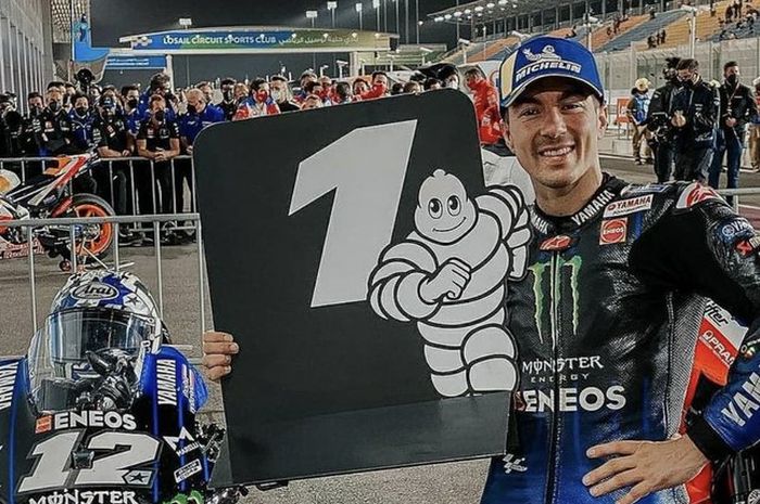 Maverick Vinales menjuarai MotoGP Qatar 2021 (28/03/2021) dengan jurus jitu