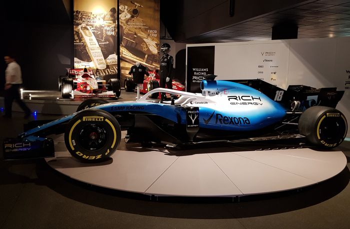 Ada nama Rich Energy di mobil tim Williams. Sponsor baru untuk balapan di F1 2020?