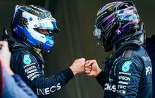 Enggak Sesuai Strategi yang Diinginkan pada Kualifikasi F1 Eifel 2020, Lewis Hamilton Protes Tim Mercedes