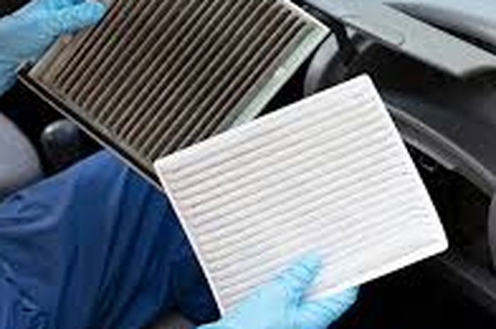 Ilustrasi filter ac mobil