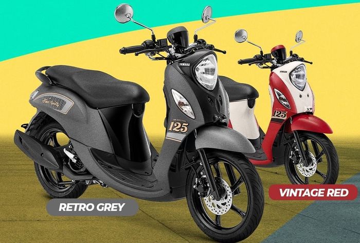 tampilan Yamaha Fino 125 Sporty 2021