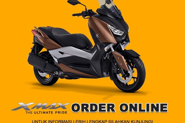 Yamaha XMAX order online dibuka lagi per 10 Novermber 2017