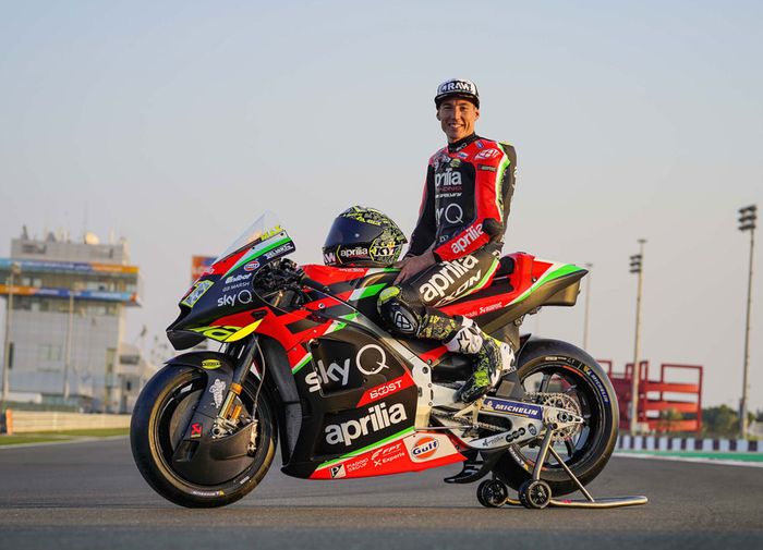 Bertahan di Aprilia Hingga MotoGP 2022, Aleix Espargaro merasa puas melihat perkembangan motor RS-GP