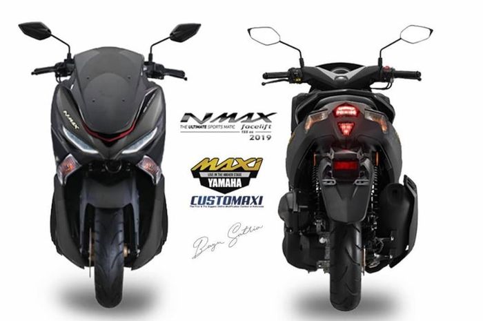 Rendering Yamaha NMAX 2019