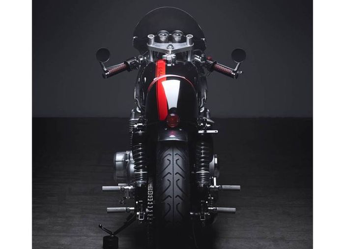 Honda CB750K &ldquo;La Poderosa&rdquo; custom cafe racer besutan Nick Acosta