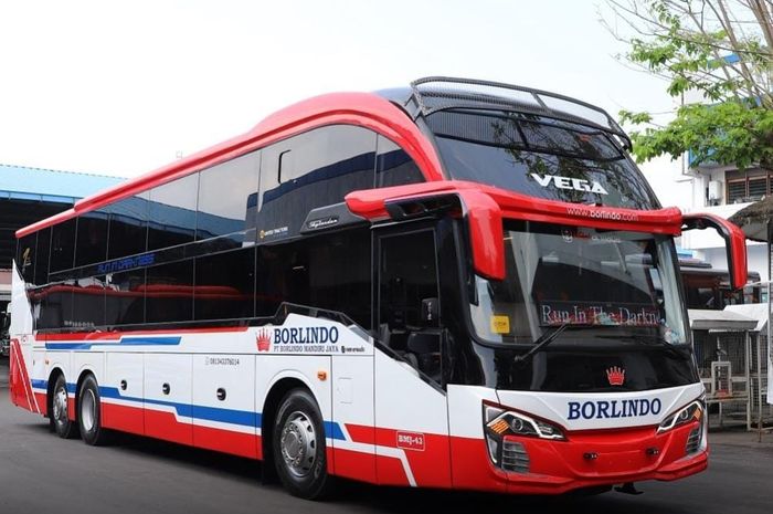 Bus baru PO Borlindo dengan nickname Vega.