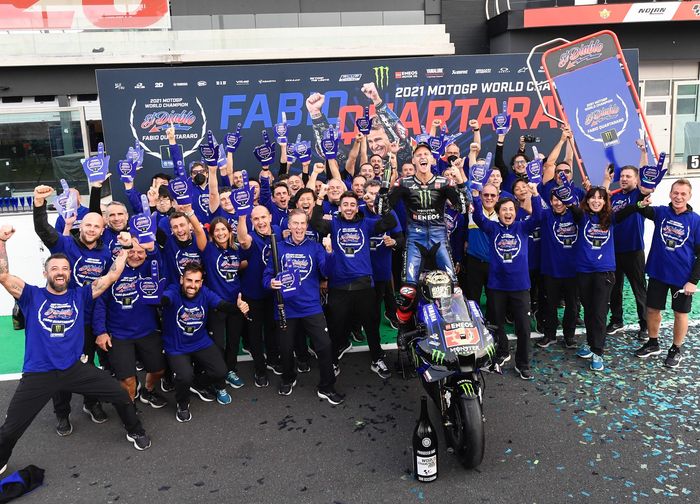 Fabio Quartararo ingin membawa Yamaha meraih gelar juara dunia tim dan konstruktor MotoGP 2021