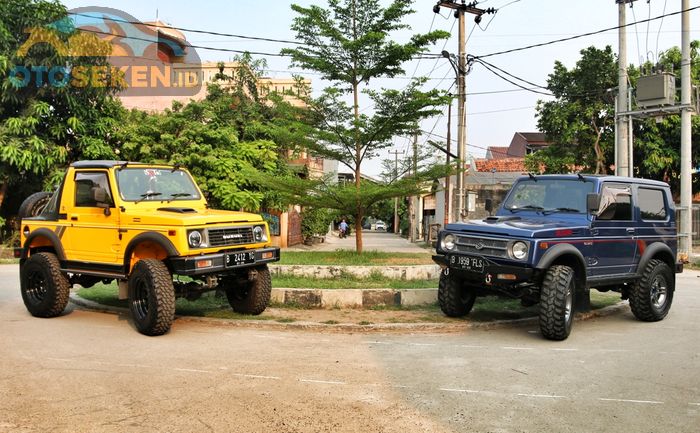 Suzuki Jimny Sierra dan Suzuki Katana