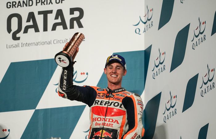 Sempat memimpin jalannya balapan MotoGP Qatar 2022, Pol Espargaro finish di podium ketiga