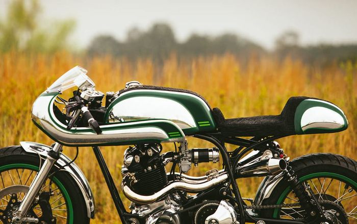 Norton Commando 1968 kustom cafe racer dari Fuller Moto, dilansir oleh www.bikeexif.com