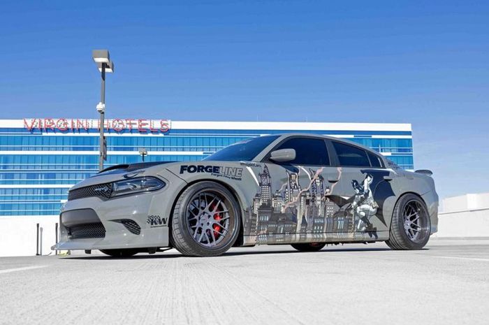 Modifikasi Dodge Charger SRT Hellcat hasil garapan Projekt Cars, AS