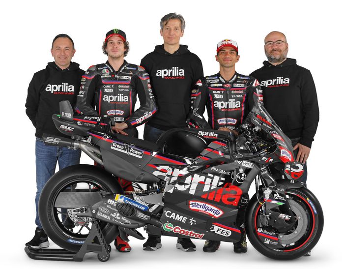 Livery Aprilia Racing MotoGP 2025