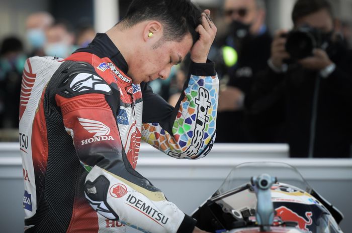 Start dari pole position, tapi crash di lap pertama MotoGP Teruel 2020, Ternyata ini masalah Takaaki Nakagami