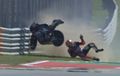 Red Flag Berkibar, Alberto Surra Crash Parah di FP3 Moto3 Amerika 2022