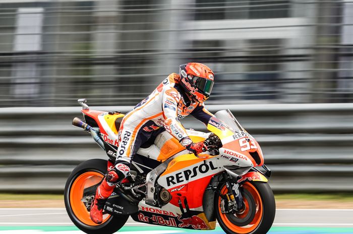 Tutup hari pertama dengan positif, Marc Marquez merasa kompetitif di kondisi kering MotoGP Thailand 2022